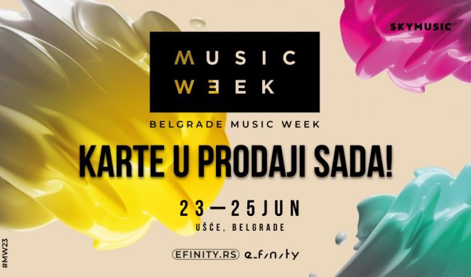 SAMO ZA SUPERFANOVE! Konačno u prodaji ulaznice za Belgrade Music Week!