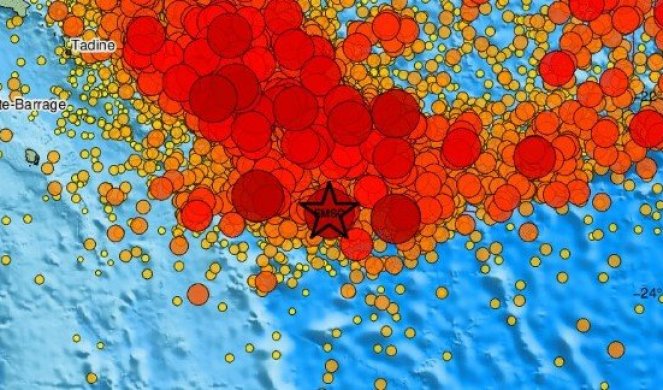 IZDATO UPOZORENJE NA CUNAMI! Veoma snažan zemljotres u Tihom okeanu, čak 7,8 po rihteru!