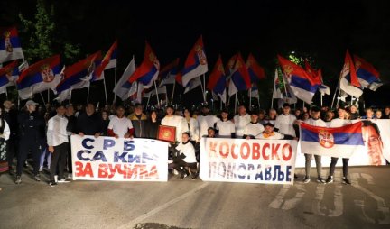 HEROJI SA KOSOVSKOG POMORAVLJA STIGLI U NIŠ: Ovako se voli Srbija, opozicijo stidi se (VIDEO/FOTO)