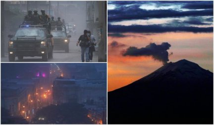 (VIDEO) SAMO ŠTO NIJE EKSPLODIRAO! MILIONI SE SPREMAJU ZA EVAKUACIJU! Vulkan Popokatepetl izbacuje ogromne količine pepela, obustavljeni svi letovi!
