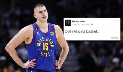 HOĆE NEKO NA BASKET? Jokić napravio šou: Još sam taj klinac, mi Srbi smo sjajni u basketu!