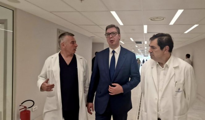 Predsednik Vučić obišao povređene u masakrima u "Ribnikaru" i Malom Orašju (FOTO)