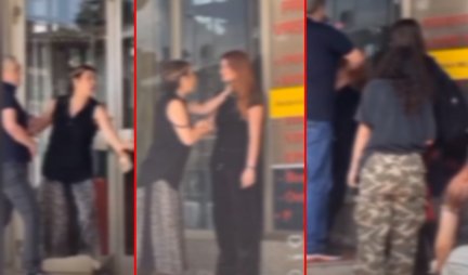 (VIDEO) UZNEMIRUJUĆA SCENA U CENTRU BEOGRADA! Žena davi devojčicu, pre toga je polila kofom vode