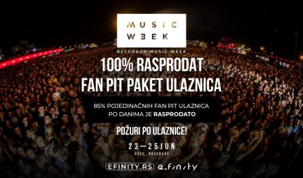 Belgrade Music Week: FAN PIT gotovo rasprodat, požurite sa kupovinom ulaznica!