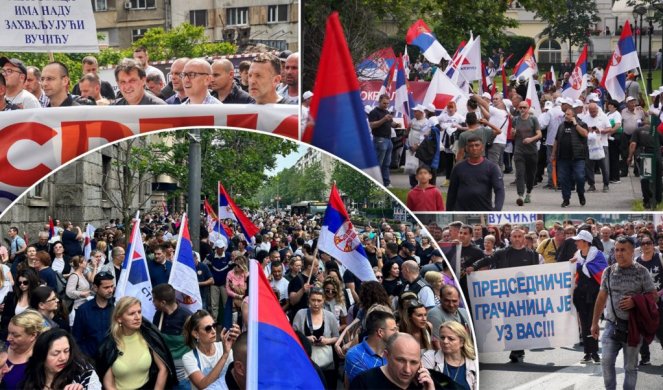 SLOGA, JEDINSTVO I SRPSKE TROBOJKE! Pogledajte trenutnu situaciju u Beogradu - "Srbija nade" ujedinila građane naše zemlje! (FOTO)