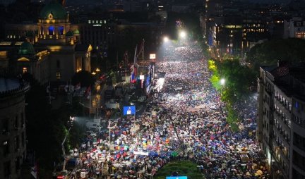 (FOTO) OVAKO IZGLEDA 200.000 LJUDI NA JEDNOM MESTU! Najveći skup u istoriji Srbije