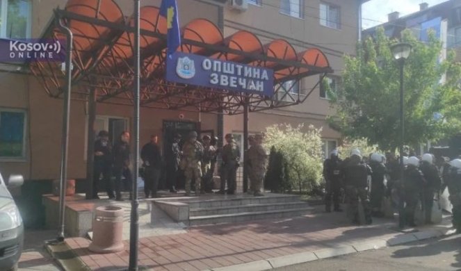 ŠTA TO KRIJU? Kurtijevi specijalci izbacili novinarku "Kosovo onlajna" iz zgrade opštine Zvečan JER JE SRPKINJA