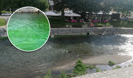 POZELENELA ĐETINJA! U reku se izlila fluorescentno zelena tečnost - Užičani u STRAHU (FOTO/VIDEO)