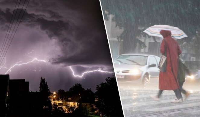 Za vikend gmljavinske oluje i više od 30 mm kiše!? Prvi na udaru ovi delovi Srbije