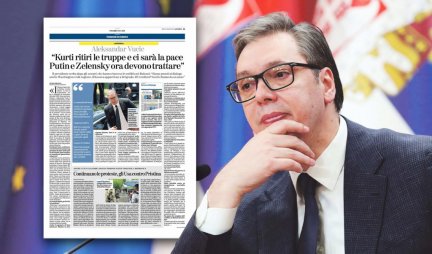 Vučić za italijansku La Stampu: Neka Kurti povuče trupe i biće mira, Putin i Zelenski treba da pregovaraju!