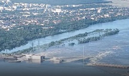 VODA U KAHOVKI SE POVLAČI! Situacija nakon granatiranja hidroelektrane polako se stabilizuje