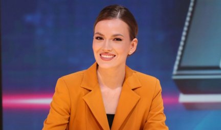 ZABLISTALA U JUTARNJEM PROGRAMU! Ksenija Bujišić se u narandžastom odelu pojavila pred kamerama televizije Informer!