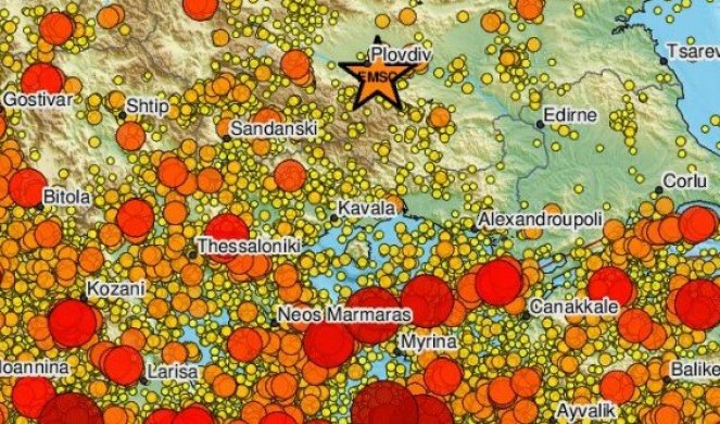 SNAŽAN ZEMLJOTRES POGODIO BUGARSKU! Treslo se jako i u Grčkoj!