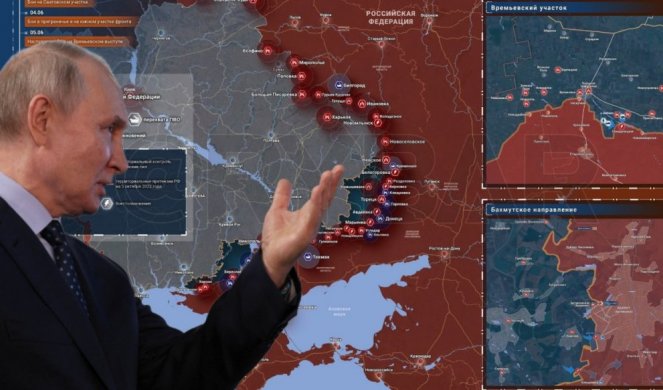 (MAPA) KATASTROFA UKRAJINE! RUSI SMRVILI KONTRAOFANZIVU NA SVIM FRONTOVIMA! Vojska objavila stravične podatke, Kijev ima neverovatne gubitke!