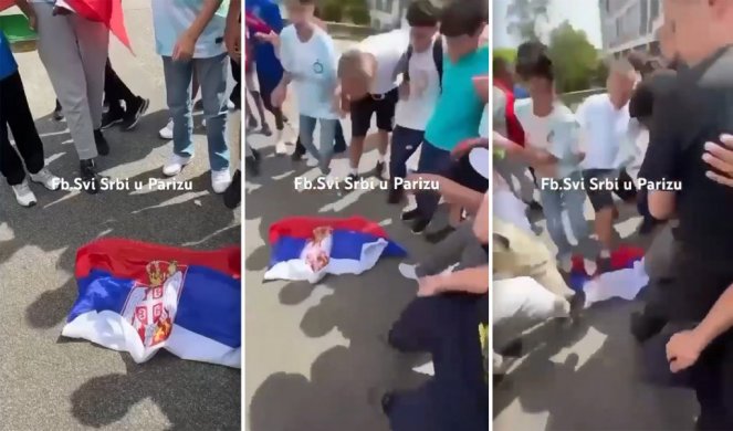 BACILI SRPSKU ZASTAVU, PA JE GAZILI I ŠUTIRALI Skandal neviđenih razmera u školi u Ženevi, sumnja se na đake albanskog porekla (VIDEO)