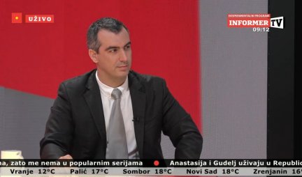 ONI KOJI PRAVE "SKUP PROTIV NASILJA" GENERIŠU NASILJE! Orlić: Političari bivšeg režima direktno izazivaju haos! Govore o odgovornosti, a gde je njihova odgovornost?!