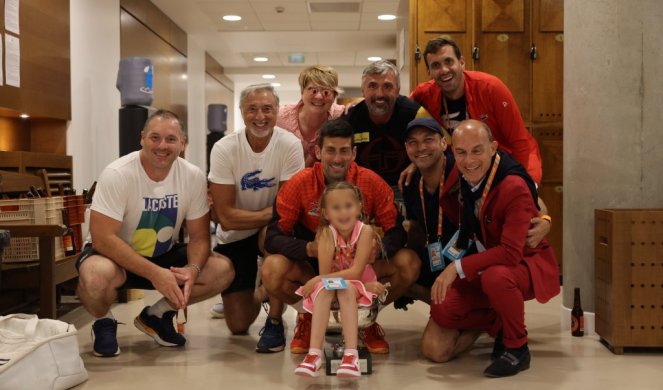 NAJSLAĐI MOMENAT NOLETOVE POBEDE! Ćerkica Tara oduševila svet (FOTO/VIDEO)