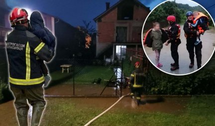 Vatrogasci spasioci spasili 15 osoba: Među njima petoro dece