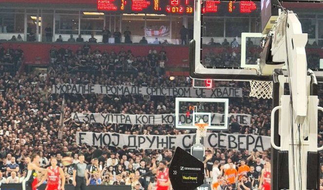NOVA PORUKA NAVIJAČA PARTIZANA! "Grobari" transparentom udarili po protivničkom taboru (FOTO)
