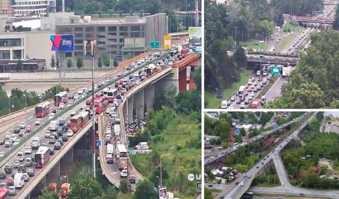 PETAK, ŠPIC I KIŠA, PA OVO JE PAKAO! Pogledajte gde su gužve i budite na vreme upozoreni (FOTO)