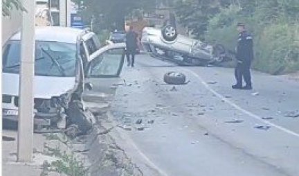 DETALJI TEŠKE SAOBRAĆAJNE NESREĆE U SREMSKOJ KAMENICI! Povređena tri muškarca i žena, svi prevezeni u Klinički centar Vojvodine