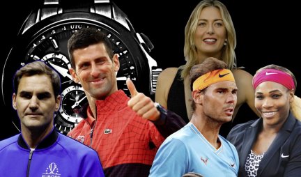 SATOVI IM STVAR PRESTIŽA! Nadal na ruci nosi MILION DOLARA, Novak i Serena za njega PUKA SIROTINJA! A tek Rodžer! (FOTO)