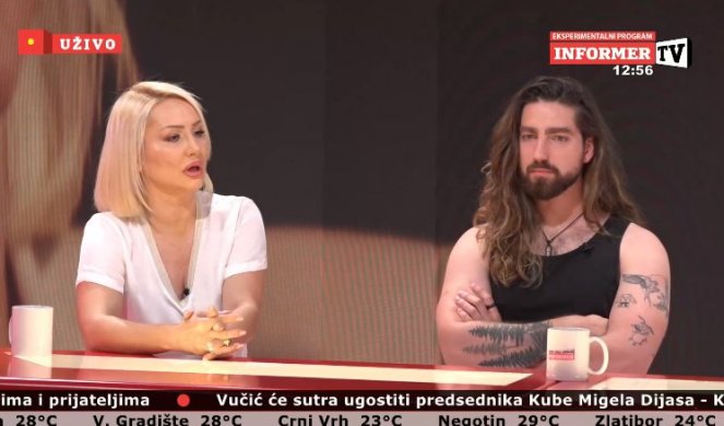 SIGURNO SE NE BIH VRATIO SA 24. MESTOM NA "EVROVIZIJI" KAO LUK BLEK! Princ od Vranje i Goca Tržan gosti Informer TV (VIDEO)