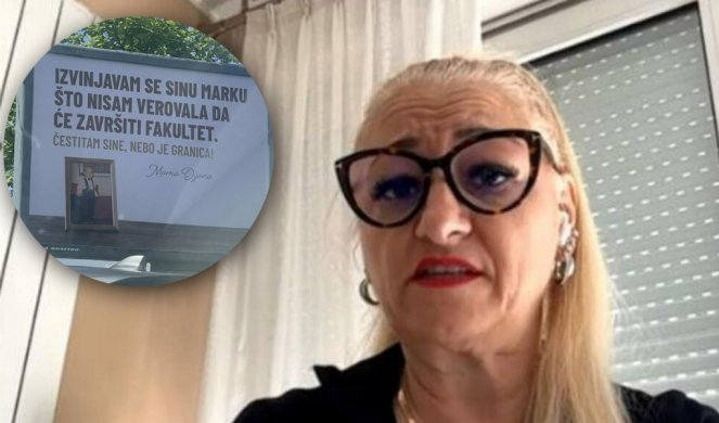 SINA ZNAMO, A KO JE MAJKA KOJA SE IZVINILA PREKO BILBORDA?! Danima se prepričavalo, žena se sad predstavila i iznela svoju stranu priče: "Daj Marko, molim te"