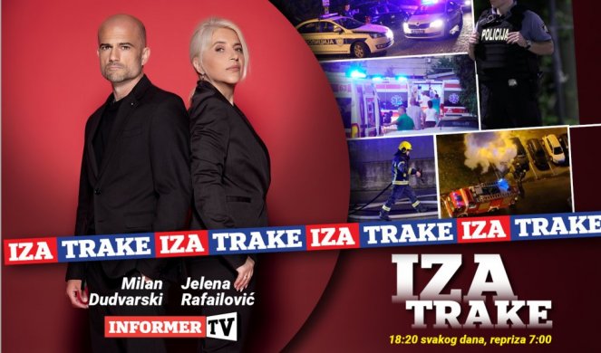 PRVE I EKSKLUZIVNE VESTI IZ CRNE HRONIKE! Na Informer TV počinje emisija "Iza trake" (VIDEO)