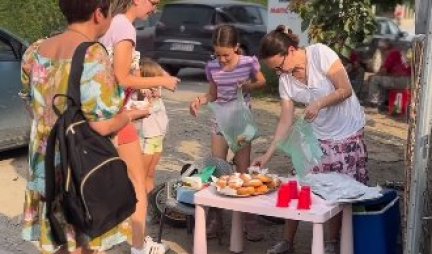 ZBOG OVE PRIČE DIGLA SE SRBIJA! Mala Nina prodaje krofne da bi pomogla svom tati da progleda (FOTO/VIDEO)