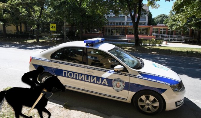 SEKIROM UDARIO ČOVEKA U GLAVU, PA POBEGAO JAŠUĆI KONJA: Policija u Leskovcu traga za napadačem
