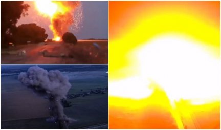 (VIDEO) PAKAO NA ZEMLJI! ŠTA SU RUSI UPRAVO BACILI KOD KUPJANSKA?! Monstruozna eksplozija u sekundi zbrisala celo uporište ukrajinskih snaga!