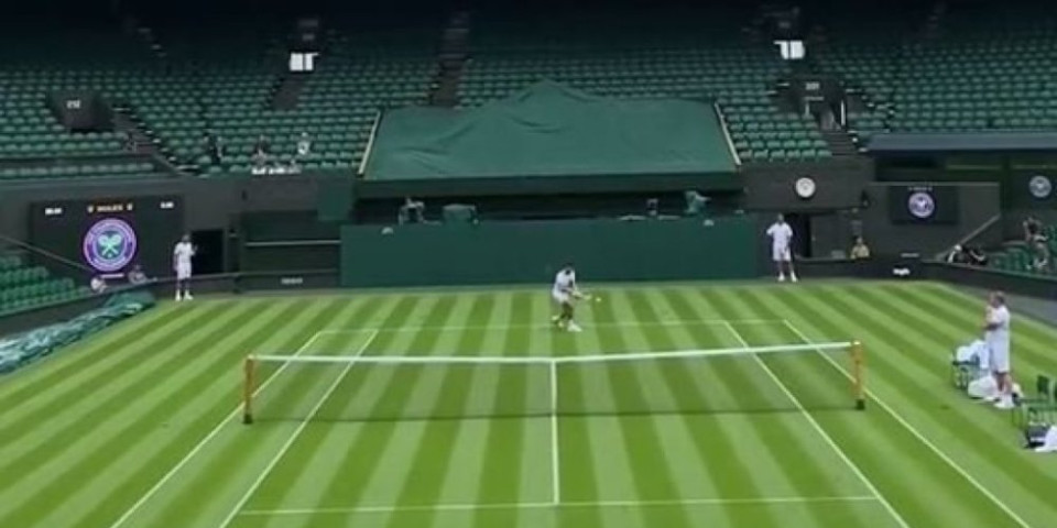 Kakva čast za Novaka! Konačno nešto lepo i od Engleza: Ovo ne može svako na Vimbldonu (VIDEO)