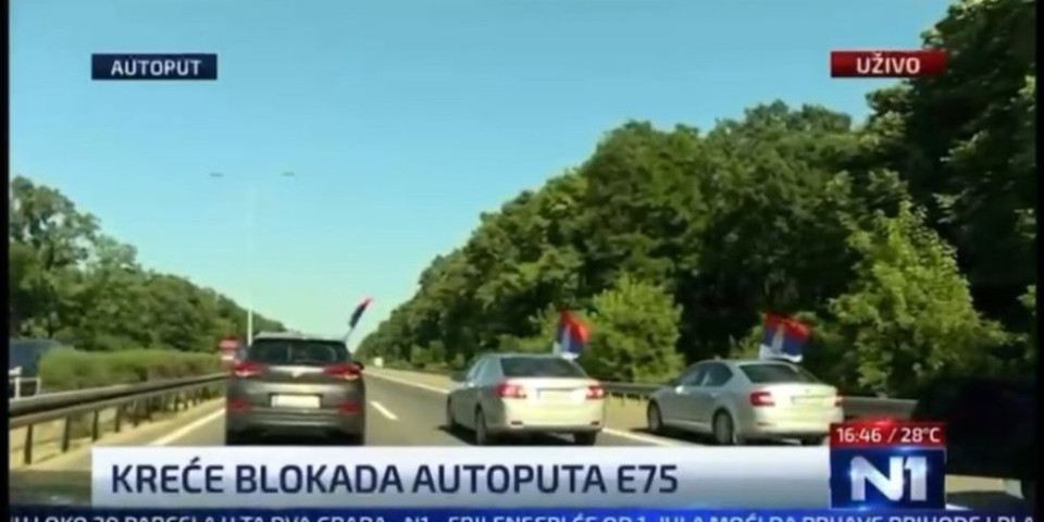 (VIDEO) Zaustavili trudnicu u osmom mesecu na autoputu! Ovo je užas šta opozicija radi