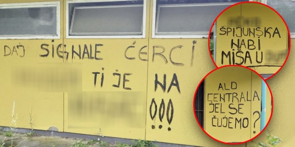 Čačani u šoku zbog poruka mržnje: Vandali uništili tek renoviran objekat u Ovčar Banji (FOTO)