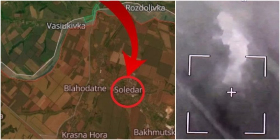 (VIDEO) Rusi slamaju ofanzivu Kijeva! Ukrajinci kroz šumu krenuli na Soledar, otkrio ih dron, a onda...