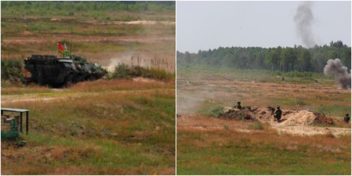 Ništa ih ne sme iznenaditi! Beloruska vojska održala vojnu vežbu kod granice s Ukrajinom