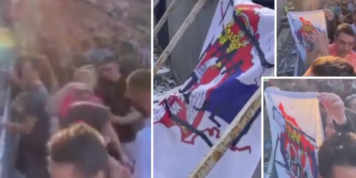 "Zar i u rođenoj državi?" Zbog srpske zastave na Egzitu zabeležen incident - pogledajte! (VIDEO)