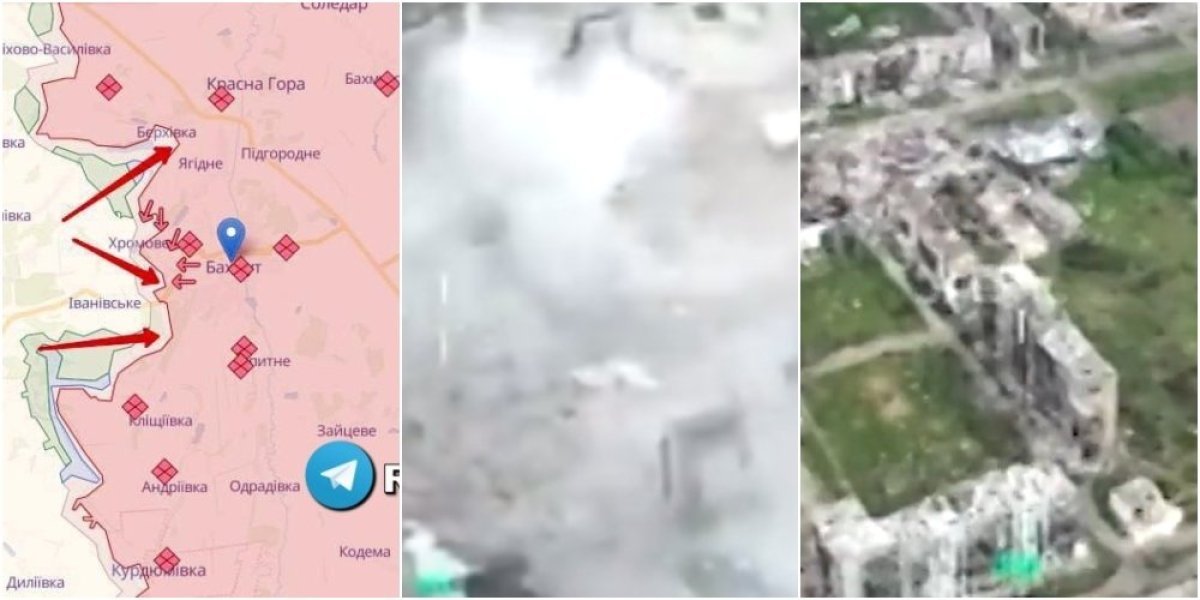 (VIDEO) Ruska vojska opkoljena u Bahmutu! Ukrajinski komandant objavio snimak s ratišta: Neprijatelj je zarobljen, grad je pod vatrenom kontrolom!
