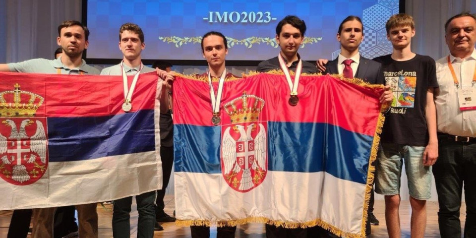 Četiri medalje i dve pohvale za tim Srbije na Međunarodnoj matematičkoj olimpijadi u Japanu! (FOTO)