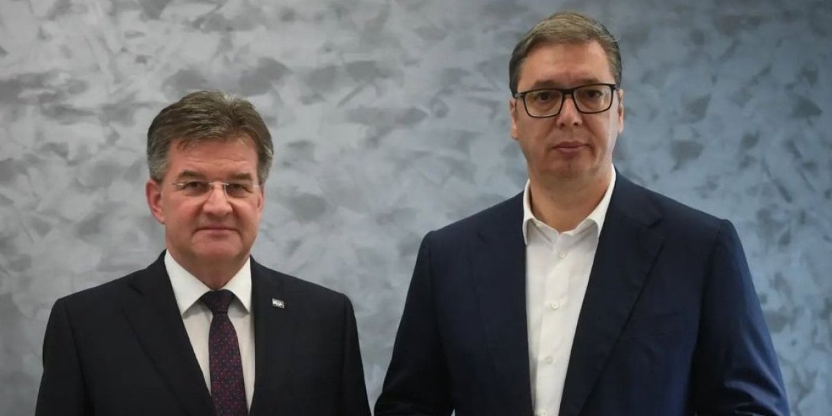 Vučić se sastao sa Lajčakom: Srbija nastavlja da insistira na konkretnim koracima