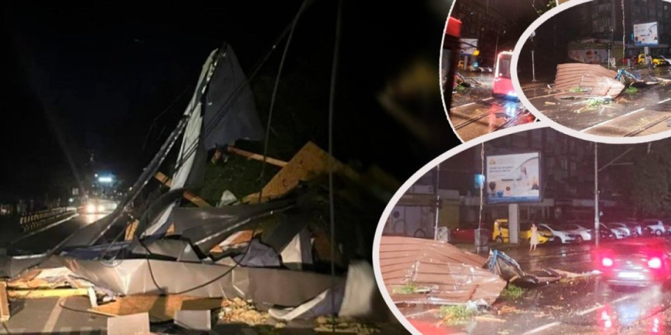 Izbegnuta tragedija u Maksima Gorkog u Beogradu: Delovi zgrade padali na ulicu
