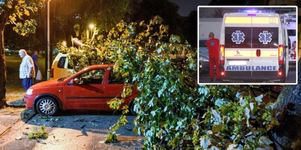 Treća žrtva oluje! Poginuo muškarac u Bačkoj Palanci