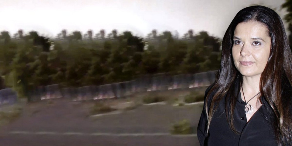 Milica Mitrović usred oluje! Željkova supruga nije mogla da prođe, drveće letelo po putu (VIDEO)
