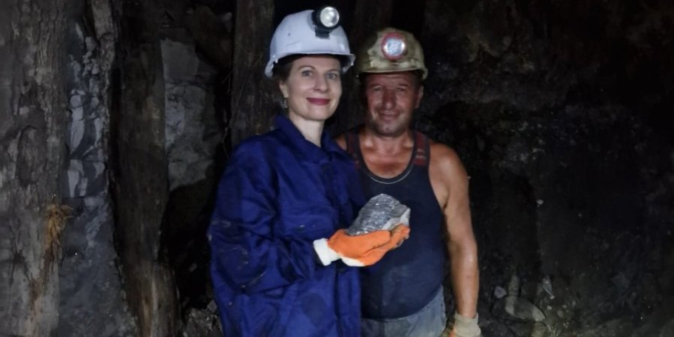 Predsednica opštine u rudarskom oknu! Valentina Milosavljević sa rudarima rudnika Belo Brdo (FOTO)