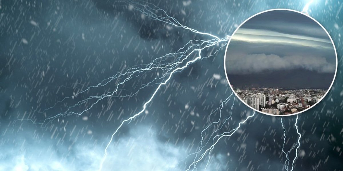 Kratak horor film! Pogledajte kako izgleda superćelijska oluja koja je uzdrmala Srbiju! (VIDEO)