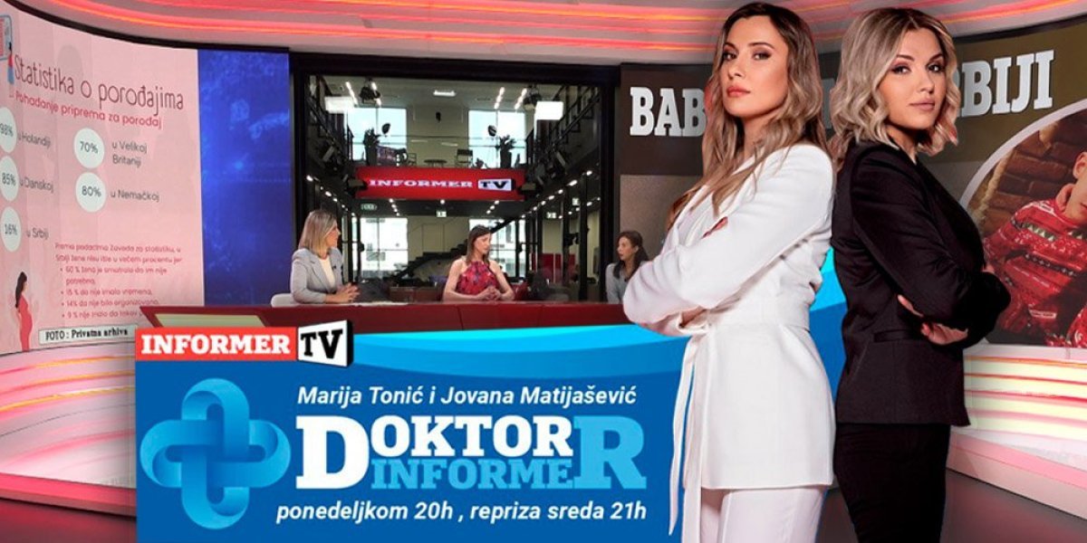 Raste broj carskih rezova, a trudnice su nam sve razmaženije! Zbog čega je prirodni porođaj najbolji izbor - pogledajte u novoj epizodi emisije "Doktor Informer"