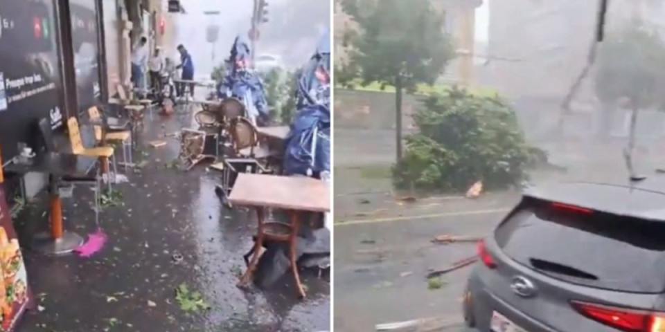 Strašna oluja pogodila i Švajcarsku! Jedna osoba poginula, uništeni automobili i kuće (VIDEO)