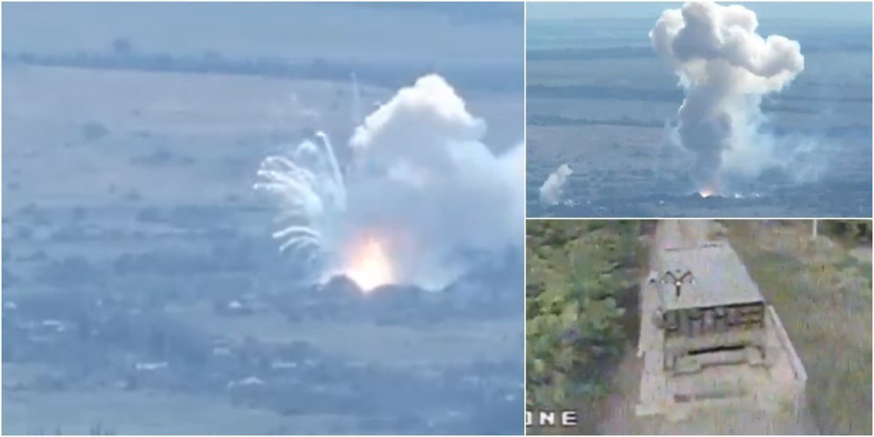 (VIDEO) Ukrajinci slave! Spržen moćni ruski "Solncepek", dron razneo termobarične rakete u paramparčad!