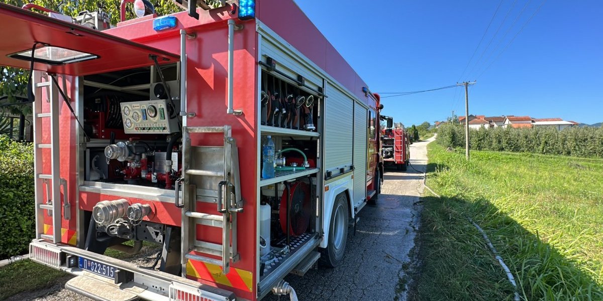 Povređene majka i ćerka u Leskovcu: Požar u porodičnoj kući